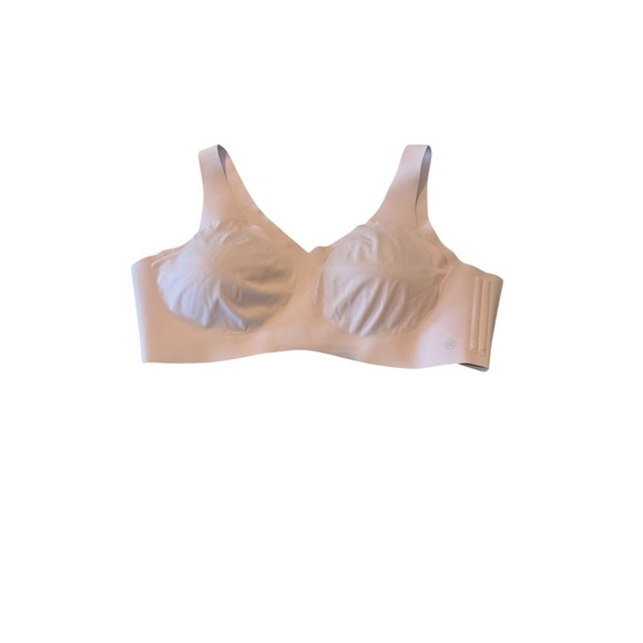 Honeylove Bra‎ Womens 3X V-Neck Liftwear Wireless Nude Stretchy - Picture 1 of 5